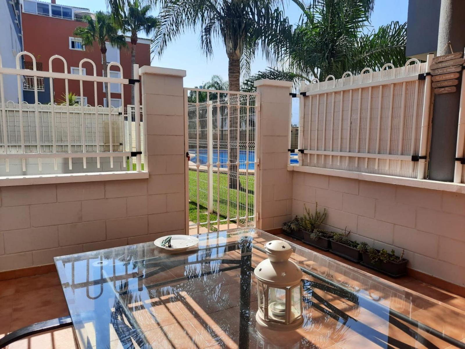 Casa Gloria Con Gran Terraza Y Acceso Directo A Piscina Lejlighed Dénia Eksteriør billede